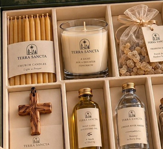 Gift box interior, left side